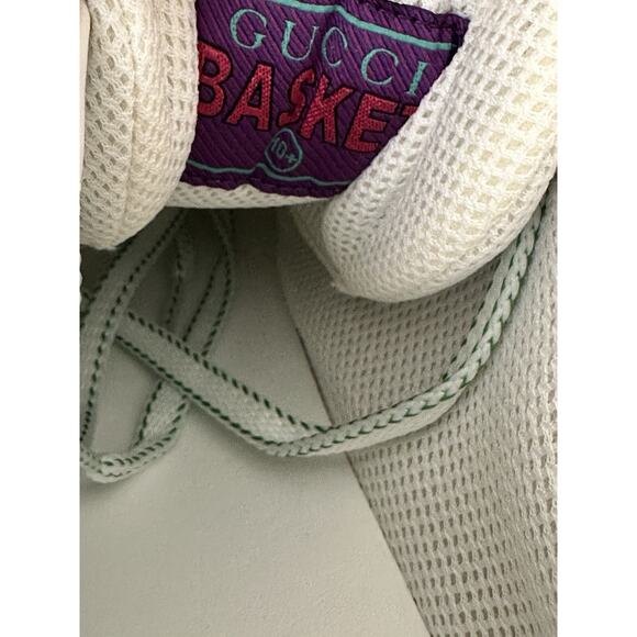 Gucci Demetra GG Men\'s Low-top Green/White Sneakers 11 US Gucci 10.5 698785 NIB main image 7